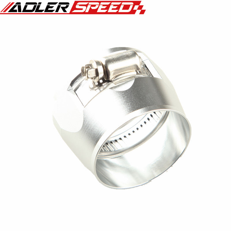 28AN 28AN AN-28 HEX Finishers Fuel Hose Clamp Aluminum Red/Blue/Silver/Black/Golden