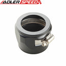 24AN 24AN AN-24 HEX Finishers Fuel Hose Clamp Aluminum Red/ Blue / Black