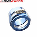 32AN 32AN AN-32 HEX Finishers Fuel Hose Clamp Aluminum Red /Black/Blue/Silver/Golden
