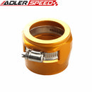 32AN 32AN AN-32 HEX Finishers Fuel Hose Clamp Aluminum Red /Black/Blue/Silver/Golden