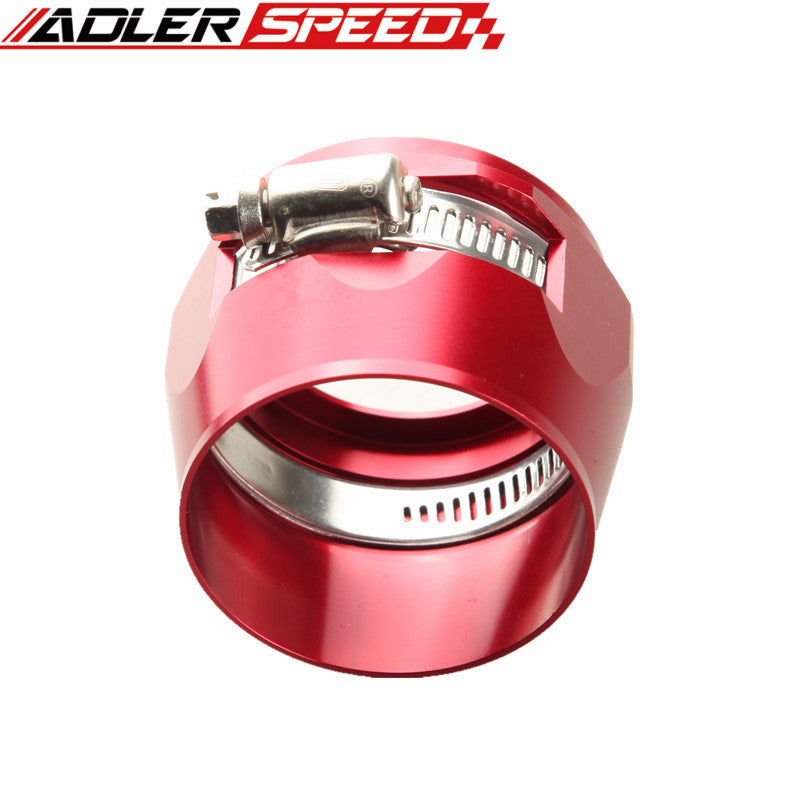 32AN 32AN AN-32 HEX Finishers Fuel Hose Clamp Aluminum Red /Black/Blue/Silver/Golden