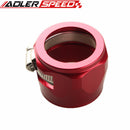 32AN 32AN AN-32 HEX Finishers Fuel Hose Clamp Aluminum Red /Black/Blue/Silver/Golden