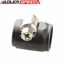 4AN AN-4 AN4 Fuel Hose Clamp Finisher HEX Finishers Black /Blue /Red