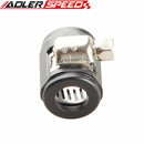 -7AN 7AN AN7 HEX Finishers Fuel Hose Clamp Aluminum Red /Black/Blue/Golden/Silver