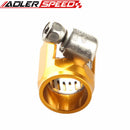 -5AN 5AN AN5 HEX Finishers Fuel Hose Clamp Aluminum Red