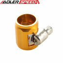 -5AN 5AN AN5 HEX Finishers Fuel Hose Clamp Aluminum Red