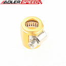 6AN AN-6 AN6 Fuel Hose Clamp Finisher HEX Finishers Blue / Black / Red/ Golden