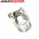 -7AN 7AN AN7 HEX Finishers Fuel Hose Clamp Aluminum Red /Black/Blue/Golden/Silver