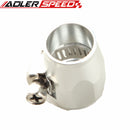 -7AN 7AN AN7 HEX Finishers Fuel Hose Clamp Aluminum Red /Black/Blue/Golden/Silver