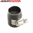 8AN AN-8 AN8 Blue Fuel Hose Clamp Finisher HEX Finishers Black/ Blue/ Red