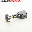 ADLER SPEED Billet Aluminum Adjustable Brake Proportioning Valve Black