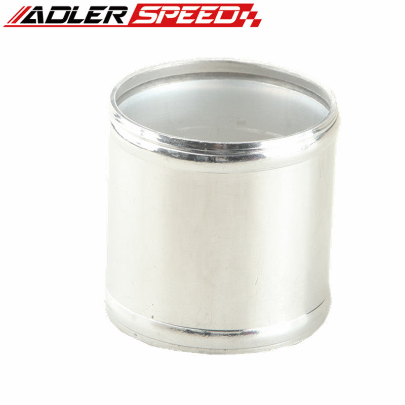3" inch 76mm Aluminum Hose Adapter Joiner Pipe Connector Silver