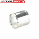 3" inch 76mm Aluminum Hose Adapter Joiner Pipe Connector Silver