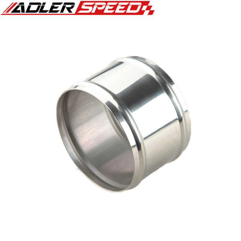 ADLERSPEED Stainless Steel Hose Adapter Joiner Pipe Connector Silicone 102mm 4" New
