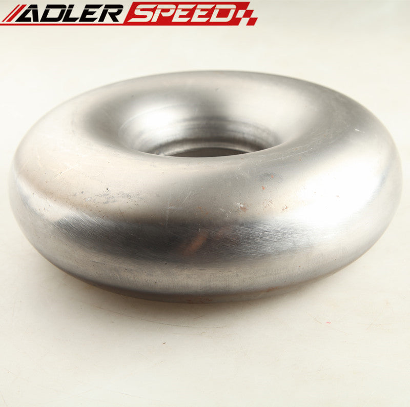 US SHIP  3.5" 3 1/2" Inch Mild Steel 360 Degree Mandrel Bend Donut Exhaust Intake Pipe