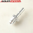 Black/Silver Quick Connect AN-6 To 5/16" ,AN-6 To 3/8" ,AN-8 To 3/8" Male Fuel Line Rail Adapter