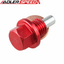 FIT FOR SUBARU MAGNETIC OIL PAN DRAIN PLUG BOLT KIT WITH CRUSH WASHER