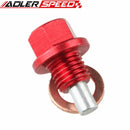 FIT FOR SUBARU MAGNETIC OIL PAN DRAIN PLUG BOLT KIT WITH CRUSH WASHER