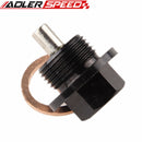 BLACK FIT FOR BMW MAGNETIC OIL PAN DRAIN PLUG BOLT KIT WITH CRUSH WASHER