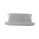 Universal 25 Row AN10 -10AN AN 10 Engine Transmission Oil Cooler Silver