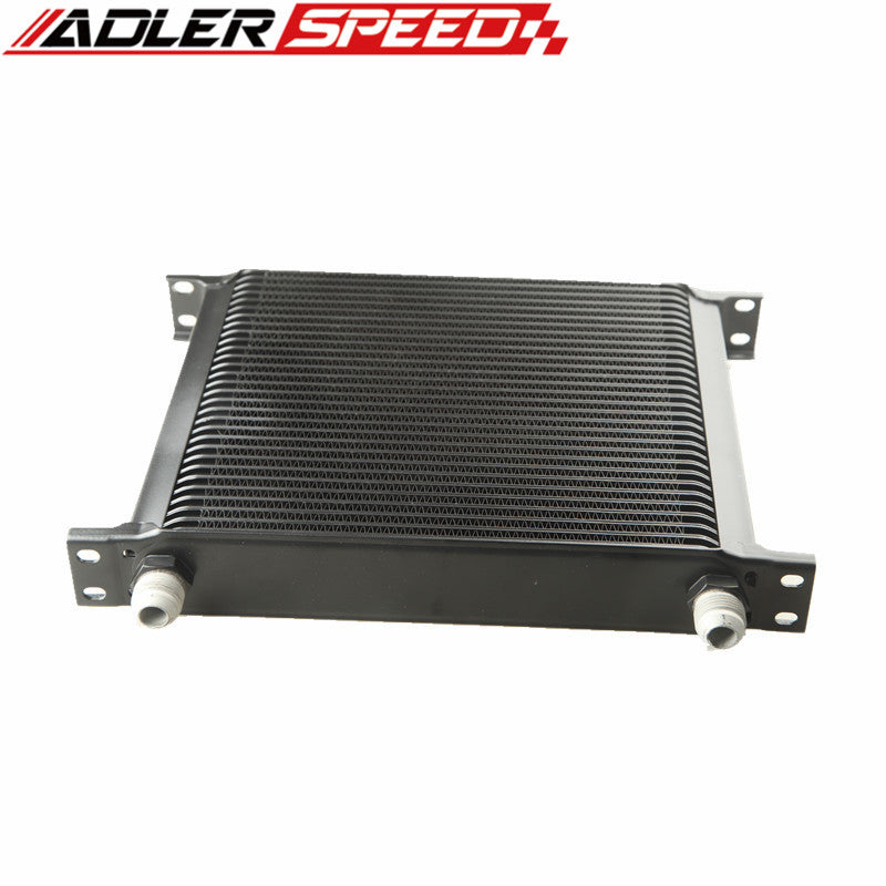 Universal 30 Row -10AN AN-10 AN10 Engine Transmission Oil Cooler Black