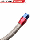 24" 10AN SS Braided Racing Performance Oil Fuel Coolant Line Hose Assembly