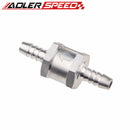 6mm 1/4" Aluminium Alloy Fuel Non Return One Way Check Valve Petrol Diesel