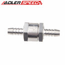 6mm 1/4" Aluminium Alloy Fuel Non Return One Way Check Valve Petrol Diesel