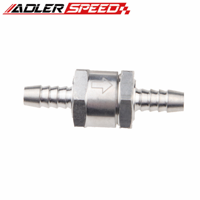 New 12mm 1/2" Fuel Non Return One Way Check Valve Petrol Diesel Aluminium Alloy