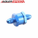 3AN AN3 AN -3 Fuel Non Return One Way Check Valve Petrol Diesel Aluminium Blue