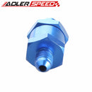 ADLER SPEED AN4 AN-4 Fuel Non Return One Way Check Valve Petrol Diesel Aluminum Blue