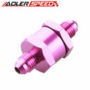 4AN AN4 AN-4 Fuel Non Return One Way Check Valve Petrol Diesel Aluminium Purple