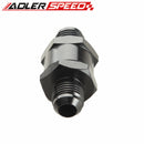 6AN AN6 AN-6 Fuel Non Return One Way Check Valve Petrol Diesel Aluminium Black