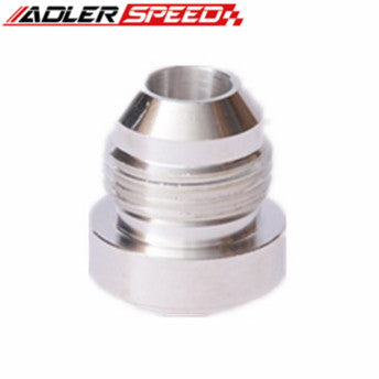 AN4 AN6 AN8 AN10 AN12 AN16 Male Aluminum Alloy Weld Plug Fitting Round Base