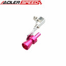 Universal Turbo Sound Exhaust Whistle Fake BOV Simulator Whistler S Blk/Sil/Red
