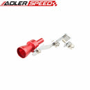 Universal Turbo Sound Exhaust Whistle Fake BOV Simulator Whistler S Blk/Sil/Red