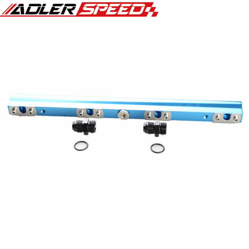 For SAAB 900, 9000, 9-3, 9-5 High Flow CNC Billet Aluminum Alloy Fuel Rail Black/Blue/Red