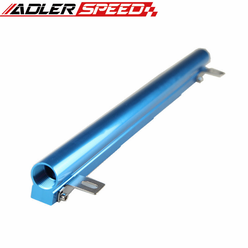 For Audi 20V 5-Cyl High Flow CNC Billet Aluminum Alloy Fuel Rail Kit Black/Blue/Red