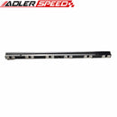 US SHIP For Supra Mkiv 2JZ-GTE High Flow CNC Billet Aluminum Fuel Injector Rail Black/Silver