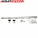 US SHIP For Supra Mkiv 2JZ-GTE High Flow CNC Billet Aluminum Fuel Injector Rail Black/Silver