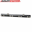 US SHIP !  For Volvo 240, 740, 940 High Flow CNC Billet Aluminum Alloy Fuel Rail Black