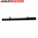 US SHIP !  For Volvo 240, 740, 940 High Flow CNC Billet Aluminum Alloy Fuel Rail Black