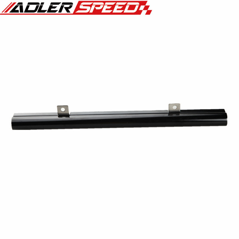 US SHIP !  For Volvo 240, 740, 940 High Flow CNC Billet Aluminum Alloy Fuel Rail Black