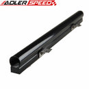 US SHIP !  For Volvo 240, 740, 940 High Flow CNC Billet Aluminum Alloy Fuel Rail Black