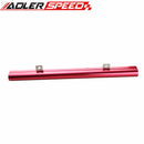US SHIP Aluminum High Flow Turbo Fuel Injector Rail Kit For Volvo 240, 740, 940 Red