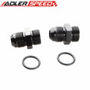 US SHIP !  For Volvo 240, 740, 940 High Flow CNC Billet Aluminum Alloy Fuel Rail Black