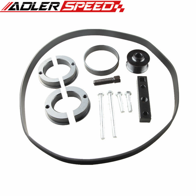 For Audi S4 S5 A6 A7 3.0 TFSI Supercharger Pulley Install And Upgrade Kit