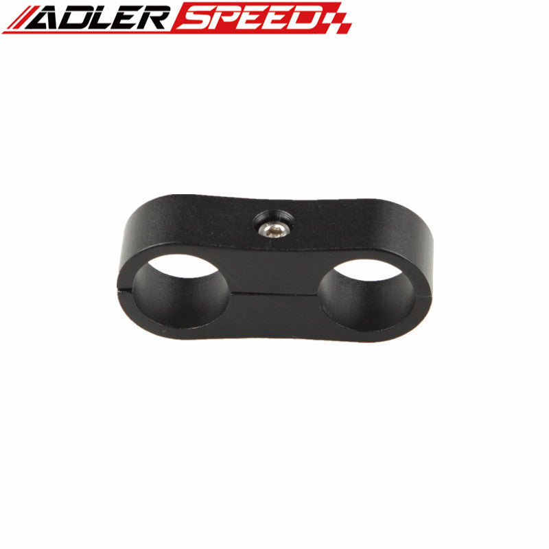 2PCS 5AN AN5 AN-5 ID 12.7mm Billet Fuel Hose Fitting Aluminum Line Separator Fittings Adapter