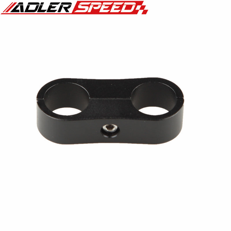 2pcs 8AN AN8 AN-8 ID 15.9mm Billet Fuel Hose Fitting Aluminum Line Separator Fittings Adapter
