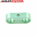 2pcs 8AN AN8 AN-8 ID 15.9mm Billet Fuel Hose Fitting Aluminum Line Separator Fittings Adapter